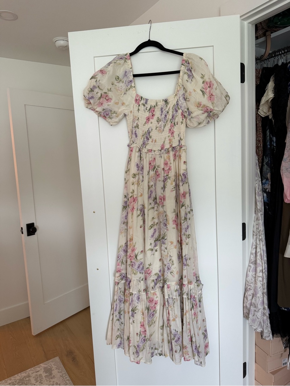 NWT LoveShackFancy x gap collab Floral Dress